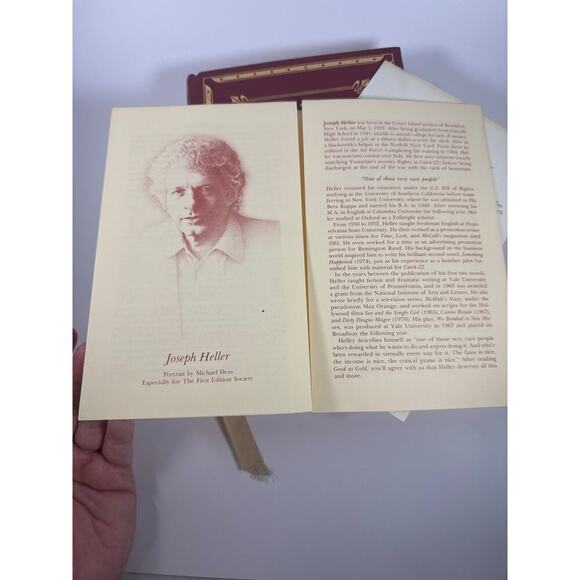 Good As Gold Joseph Heller First Edition The Franklin Library 1979 - Picture 15 of 16